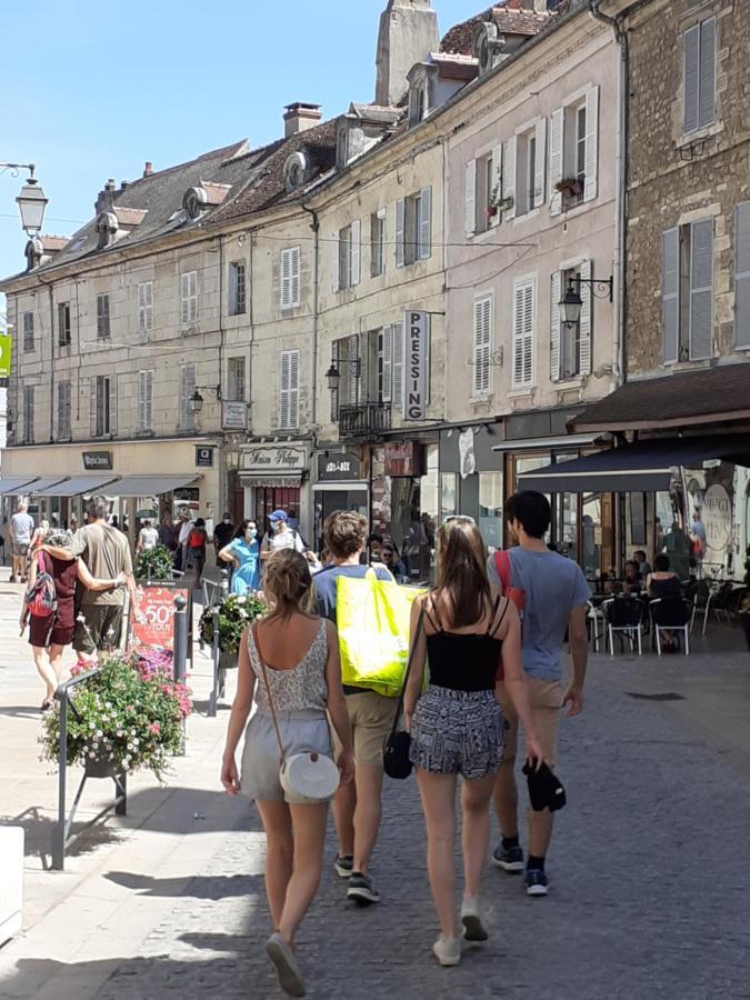Appartement 48M2 Pour 6 Personnes Au Centre Ville Historique Avec Parking Gratuit Et Une Borne De Recharge Pour Voiture A 10 Metres Avallon Bagian luar foto